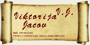 Viktorija Jačov vizit kartica